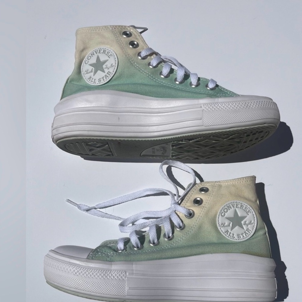 Converse Chuck Taylor All Star Lugged 2.0 Move Platform Ombre - Size 6.5 - EUC - Picture 1 of 12